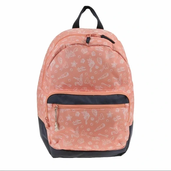 Roxy Girls Ariel ‘Happy at Home’ Canvas Backpack - Picture 2 of 6